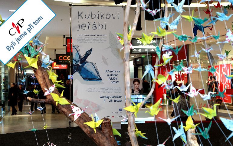 Na Pankrác přiletělo tisíce jeřábů