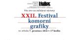 XXII. Festivalu komorní grafiky: